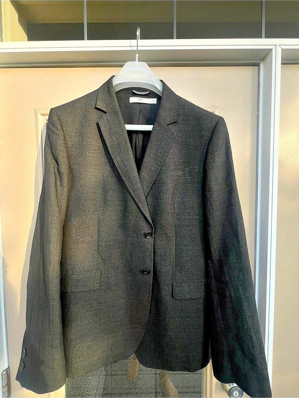 HOPE Grant Blazer in Black Size 52 Like New